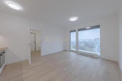 Küche; küchengeräte, holzboden, tageslicht, moderner stil