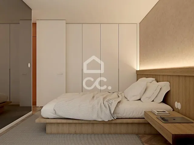 Kuchnia; sprzęt kuchenny, podłoga drewniana, światło dzienne, styl nowoczesny