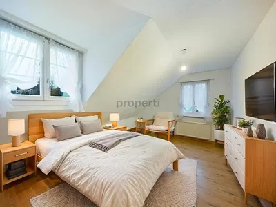 Kitchen; kitchen appliances, wood floor, natural light, modern style