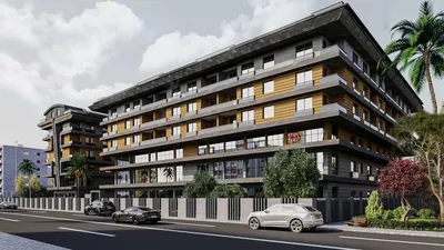 Кухня; кухненски уреди, дървен под, естествена светлина, модерен стил