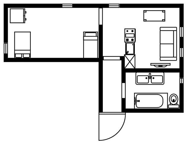 Cuisine; électroménager, parquet, lumière naturelle, style moderne