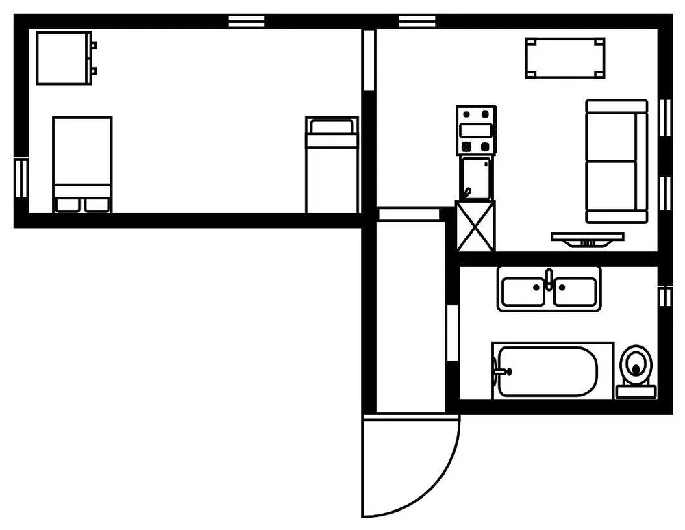 Küche; küchengeräte, holzboden, tageslicht, moderner stil