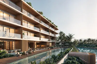 Kuhinja; kuhinjski aparati, drveni pod, prirodno svjetlo, moderni stil