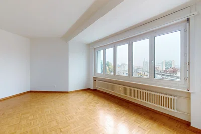 Küche; küchengeräte, holzboden, tageslicht, moderner stil