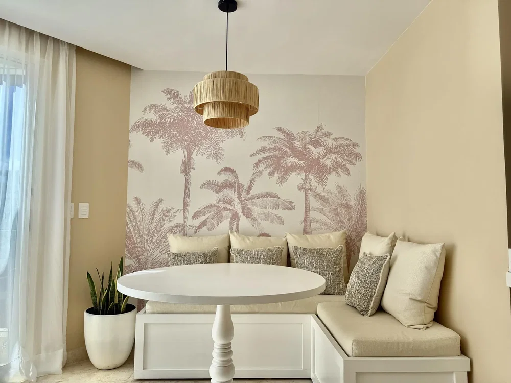 Cuisine; électroménager, parquet, lumière naturelle, style moderne