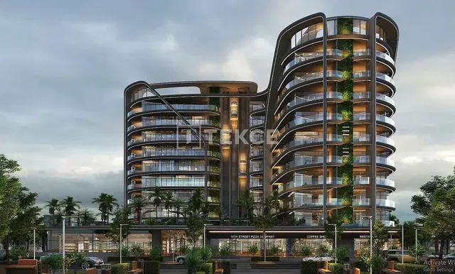 Keuken; keukenapparatuur, houten vloer, natuurlijk licht, moderne stijl