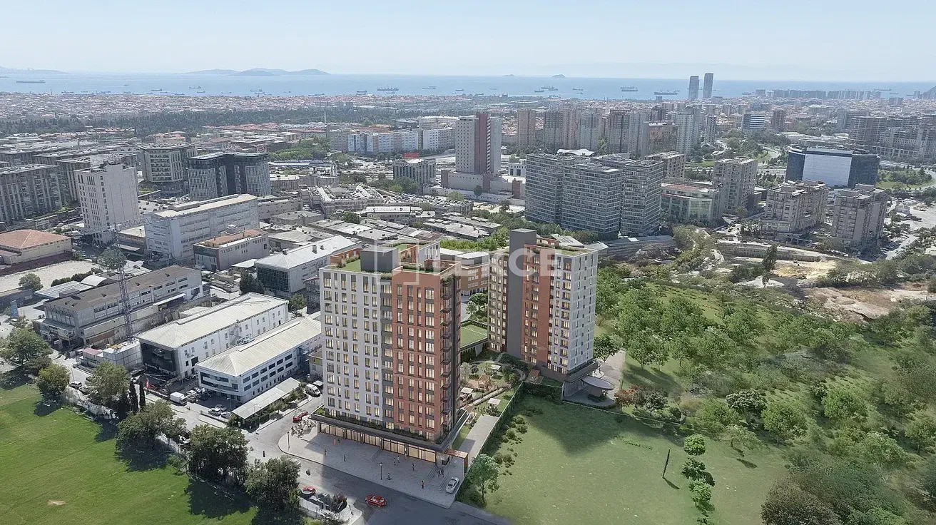 Keuken; keukenapparatuur, houten vloer, natuurlijk licht, moderne stijl