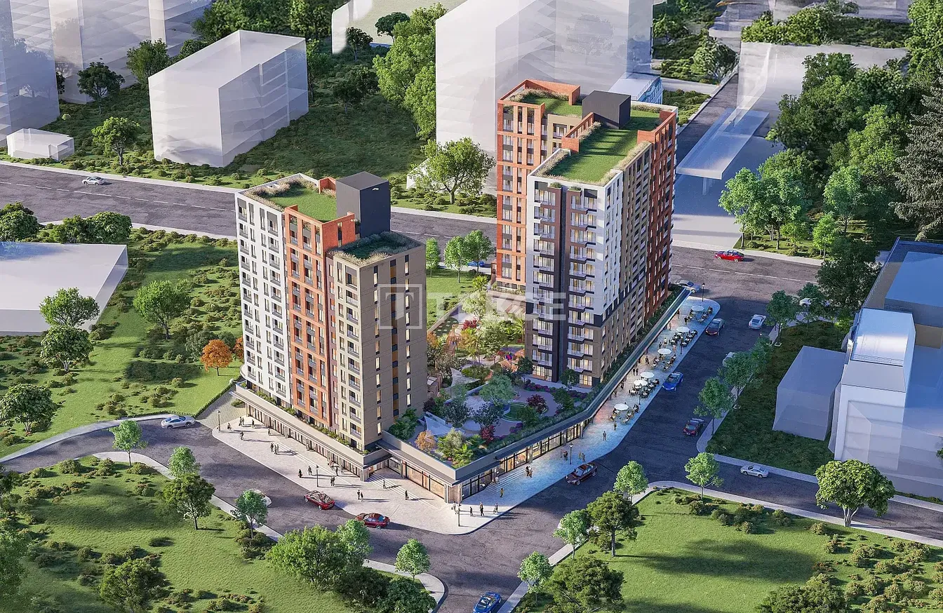 Kuchyňa; kuchynské spotrebiče, drevená podlaha, prirodzené svetlo, moderný štýl