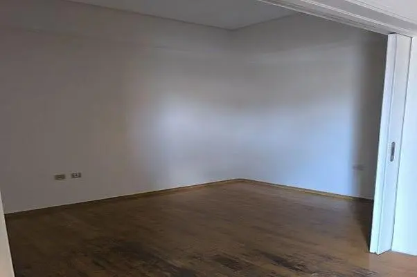 Kitchen; kitchen appliances, wood floor, natural light, modern style