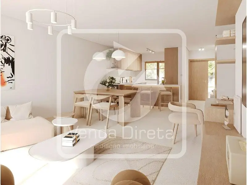 Kitchen; kitchen appliances, wood floor, natural light, modern style
