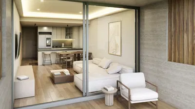 Cuisine; électroménager, carrelage, lumière naturelle, style moderne