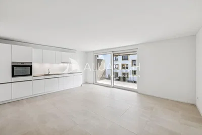 Cuisine; électroménager, parquet, lumière naturelle, style moderne