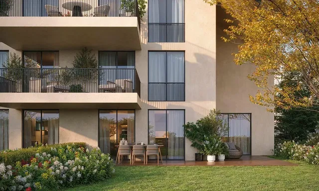 Cozinha; eletrodomésticos, chão de madeira, luz natural, estilo moderno