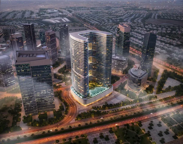 Kitchen; kitchen appliances, wood floor, natural light, modern style