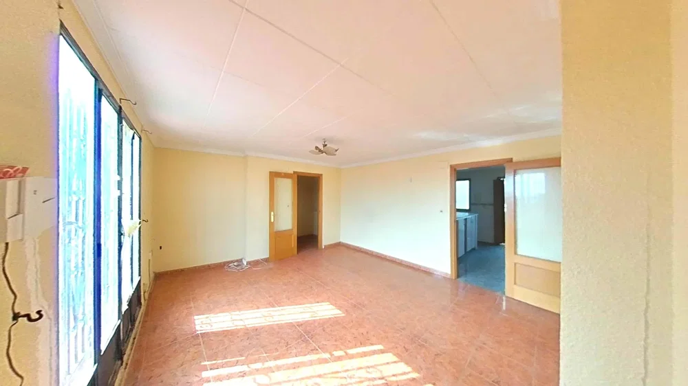 Kitchen; kitchen appliances, wood floor, natural light, modern style