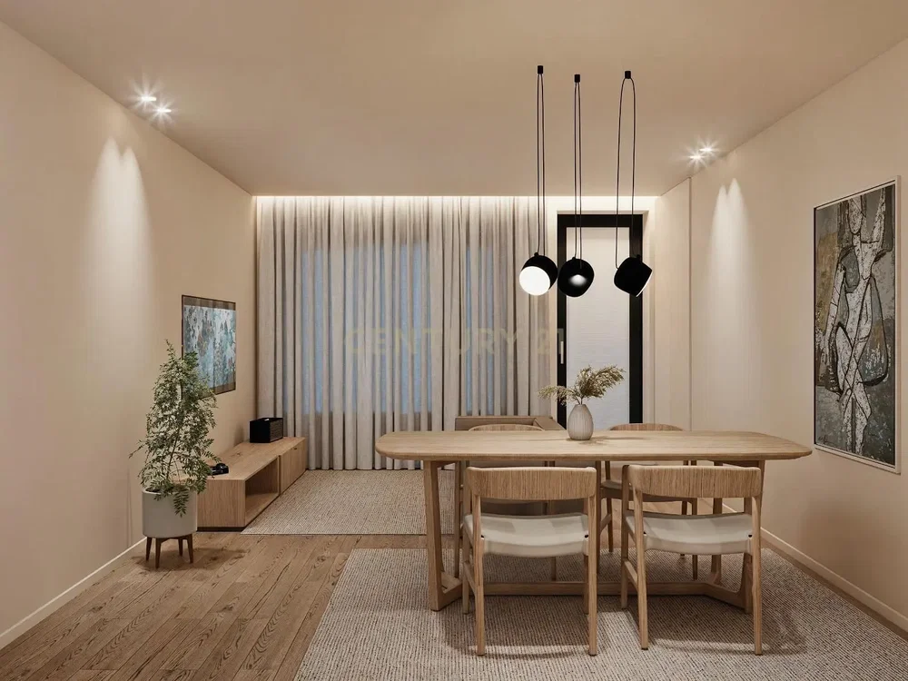 Cuisine; électroménager, parquet, lumière naturelle, style moderne