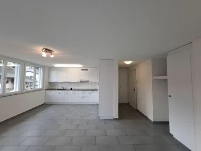 Cozinha; eletrodomésticos, chão de madeira, luz natural, estilo moderno