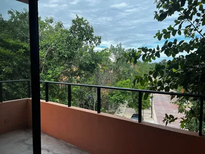 Keuken; keukenapparatuur, houten vloer, natuurlijk licht, moderne stijl