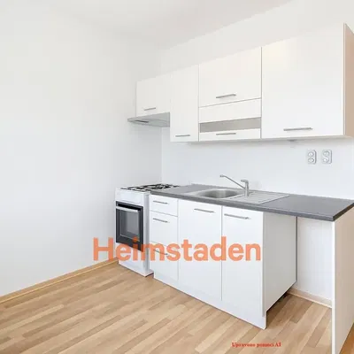 Küche; küchengeräte, holzboden, tageslicht, moderner stil