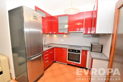 Kitchen; kitchen appliances, wood floor, natural light, modern style