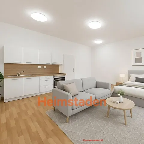 Кухня; кухненски уреди, дървен под, естествена светлина, модерен стил