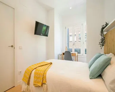 Kuchyně; kuchyňské spotřebiče, dřevěná podlaha, přirozené světlo, moderní styl