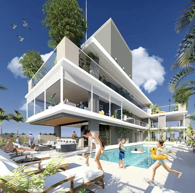 Oturma odası; ahşap zemin, doğal ışık, modern stil