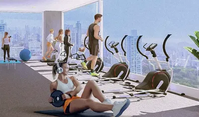 Kuchyně; kuchyňské spotřebiče, dřevěná podlaha, přirozené světlo, moderní styl