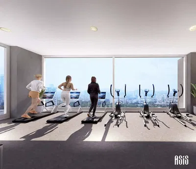 Kuchyně; kuchyňské spotřebiče, dřevěná podlaha, přirozené světlo, moderní styl