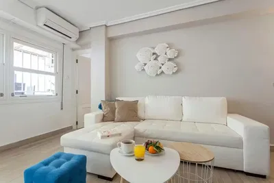 Kitchen; kitchen appliances, wood floor, natural light, modern style