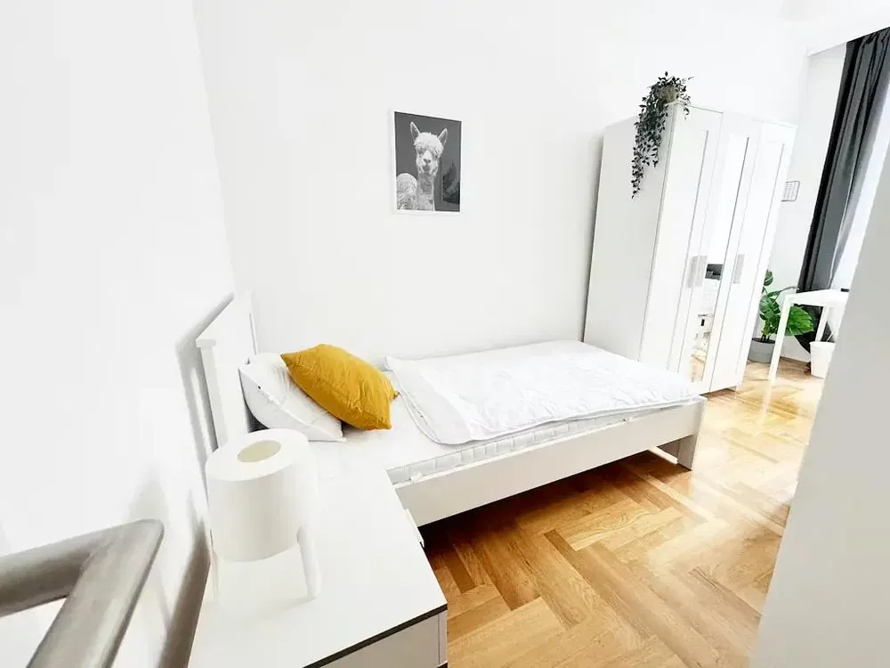 Küche; küchengeräte, holzboden, tageslicht, moderner stil