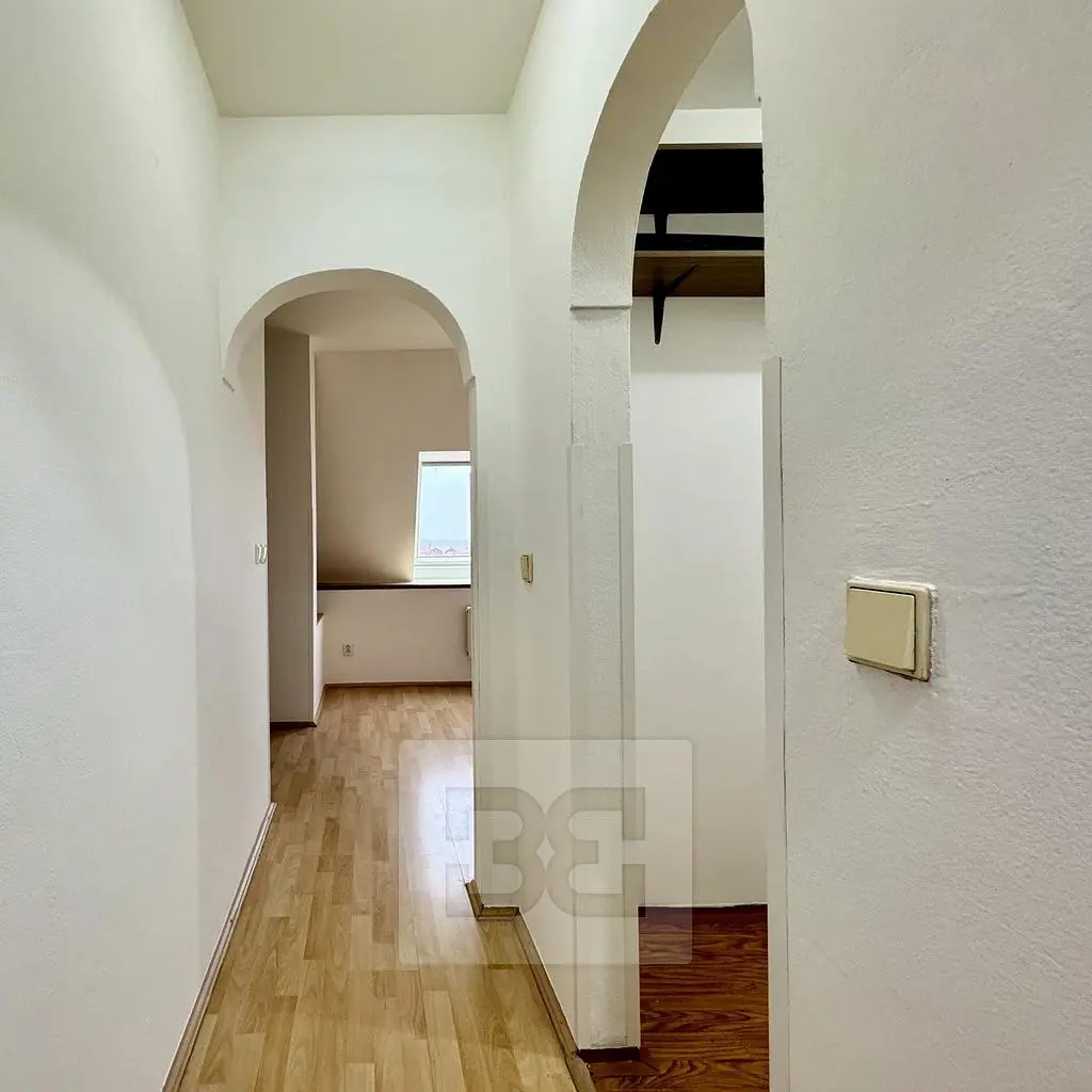 Kuchyňa; kuchynské spotrebiče, drevená podlaha, prirodzené svetlo, moderný štýl