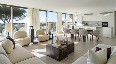 Wohnzimmer; holzboden, tageslicht, moderner stil