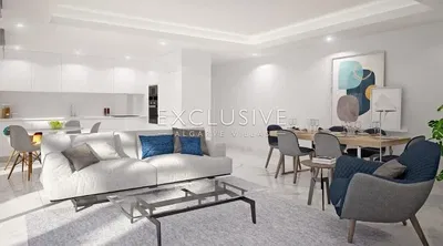 Küche; küchengeräte, holzboden, tageslicht, moderner stil