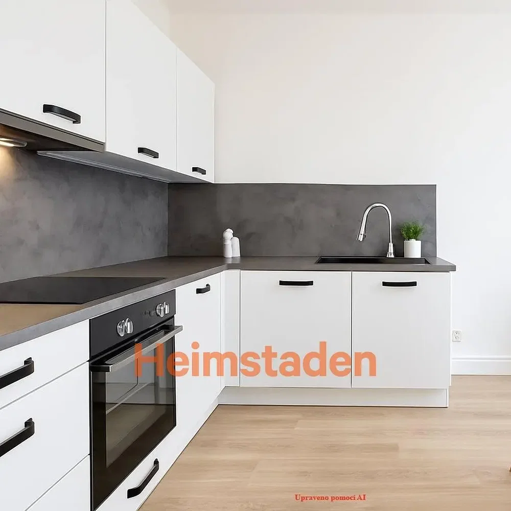 Cuisine; électroménager, parquet, lumière naturelle, style moderne