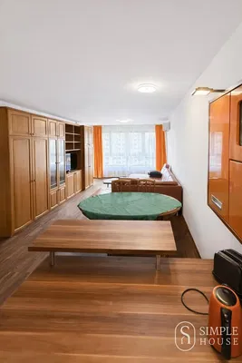 Хол; дървен под, естествена светлина, модерен стил