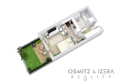 Кухня; кухненски уреди, дървен под, естествена светлина, модерен стил