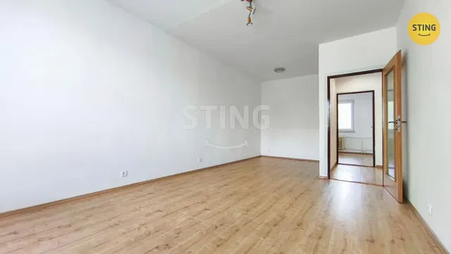 Obývací pokoj; dřevěná podlaha, přirozené světlo, moderní styl