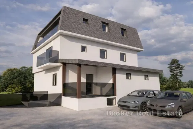 Kuchyně; kuchyňské spotřebiče, dřevěná podlaha, přirozené světlo, moderní styl