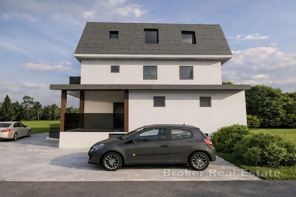 Kuchyně; kuchyňské spotřebiče, dřevěná podlaha, přirozené světlo, moderní styl