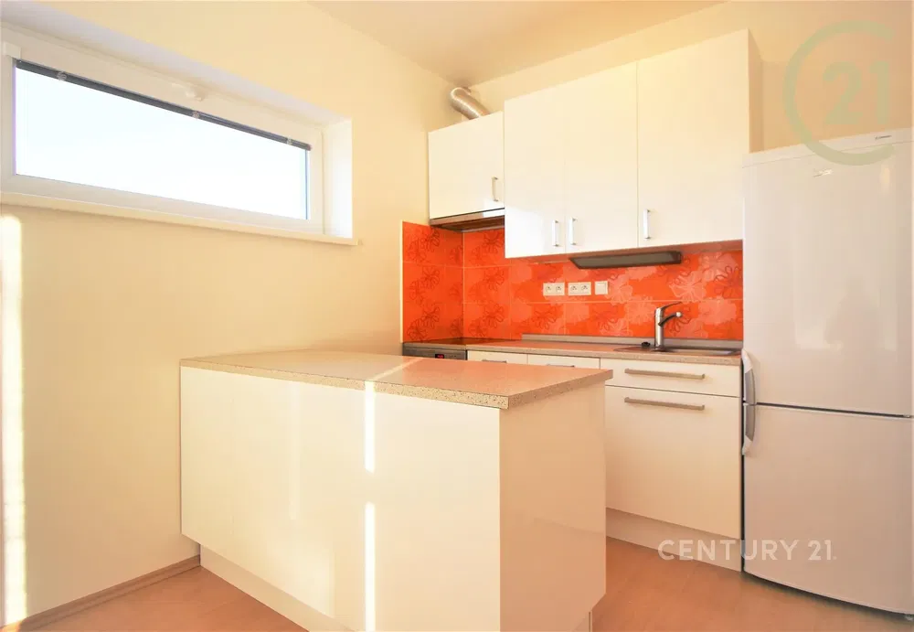 Кухня; кухненски уреди, дървен под, естествена светлина, модерен стил