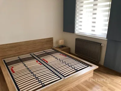 Kitchen; kitchen appliances, wood floor, natural light, modern style