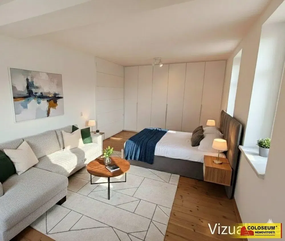 Küche; küchengeräte, holzboden, tageslicht, moderner stil