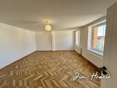 Obývací pokoj; dřevěná podlaha, přirozené světlo, moderní styl