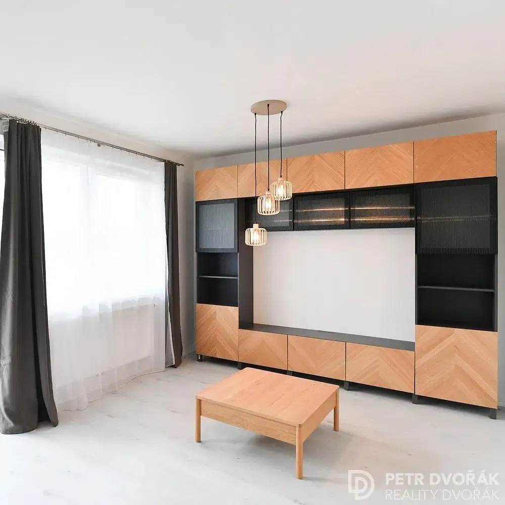 Kuchyně; kuchyňské spotřebiče, dřevěná podlaha, přirozené světlo, moderní styl