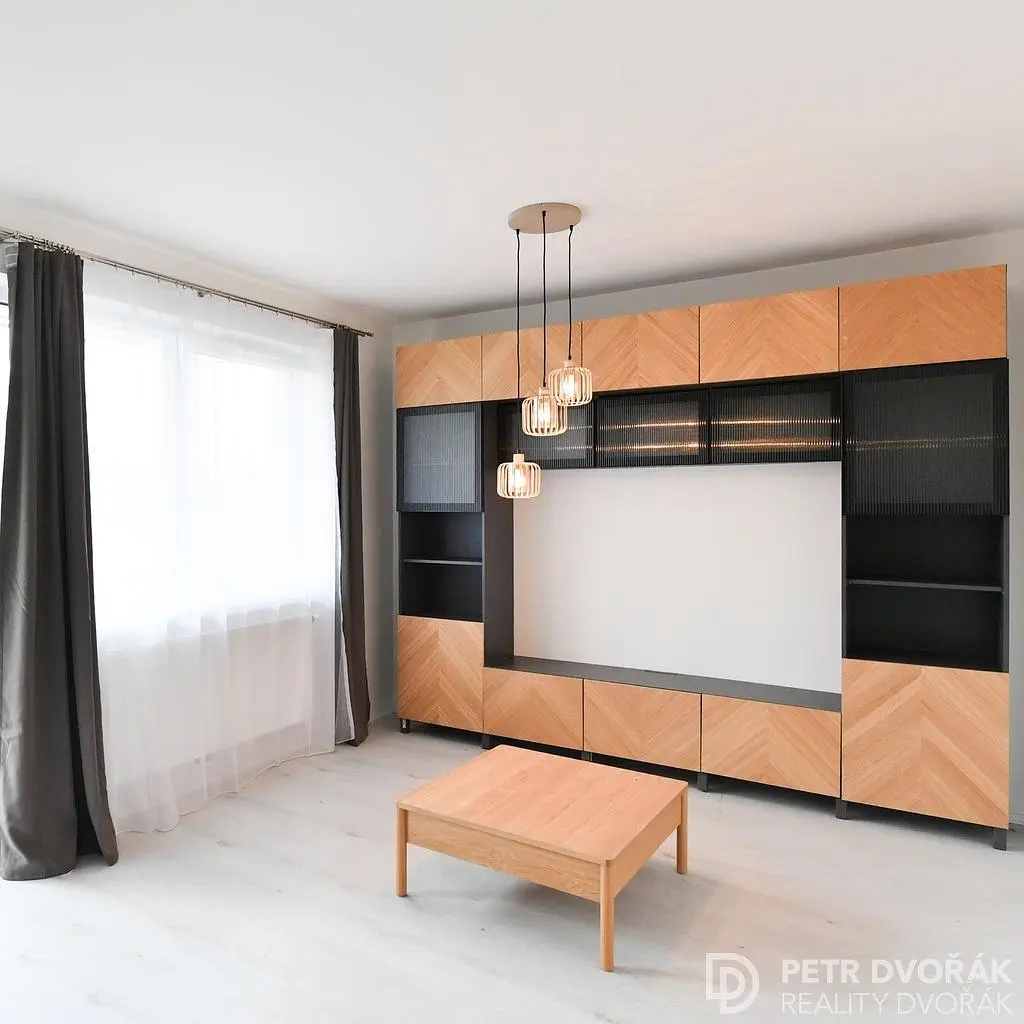 Kuchyně; kuchyňské spotřebiče, dřevěná podlaha, přirozené světlo, moderní styl