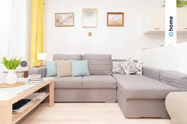 Kitchen; kitchen appliances, wood floor, natural light, modern style