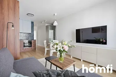 Küche; küchengeräte, holzboden, tageslicht, moderner stil