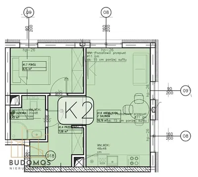 Cozinha; eletrodomésticos, chão de madeira, luz natural, estilo moderno