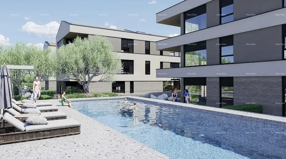 Kuchyně; kuchyňské spotřebiče, dřevěná podlaha, přirozené světlo, moderní styl